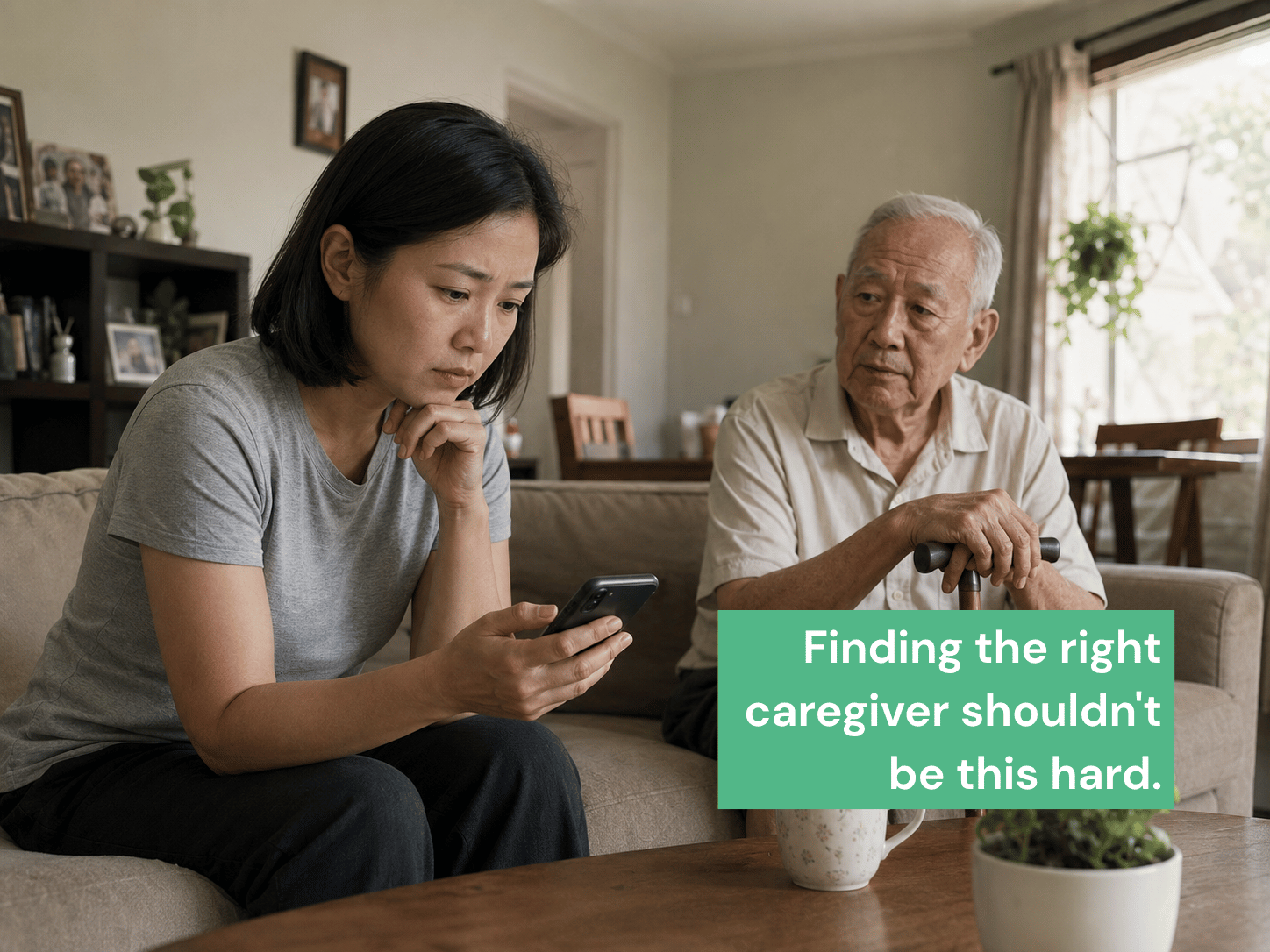Everyday care provided by a CareFinder caregiver